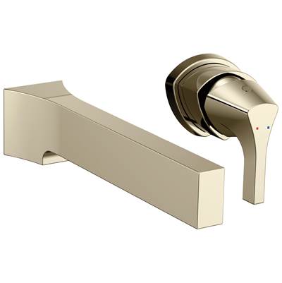 Delta Faucet Zura Single Handle Wall Mount Bathroom Faucet Trim - Polished Nickel