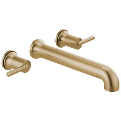 Delta Faucet Trinsic Wall Mounted Tub Filler - Champagne Bronze