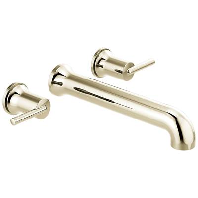 Delta Faucet Trinsic Wall Mounted Tub Filler - Polished Nickel