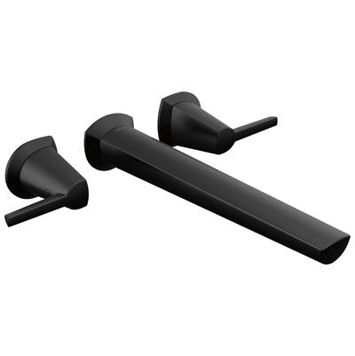 GaleonE Wall Mount Tub Filler - Matte Black