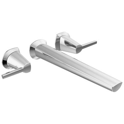 GaleonE Wall Mount Tub Filler - Lumicoat Chrome