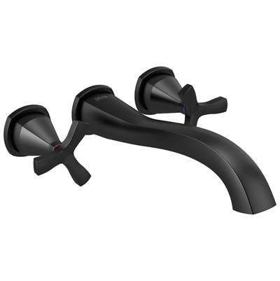 Delta Faucet Stryke Wall Mounted Tub Filler - Matte Black