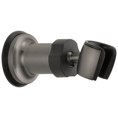 Delta Faucet Universal Showering Components Adjustable Wall Mount for Hand Shower - Black Stainless