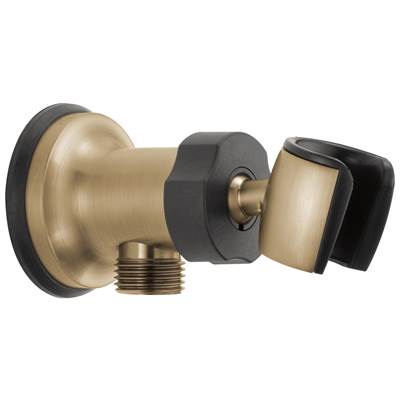 Delta Faucet Universal Showering Components Hand Shower Elbow/Mount - Wall Supply - Champagne Bronze