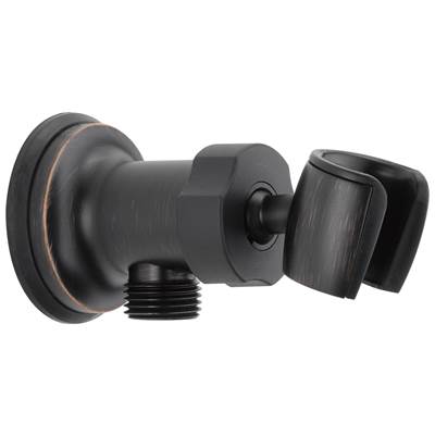 Delta Faucet Universal Showering Components Adjustable Wall Mount Elbow - Venetian Bronze