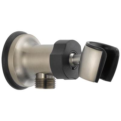 Delta Faucet Universal Showering Components Adjustable Wall Mount Elbow - Stainless