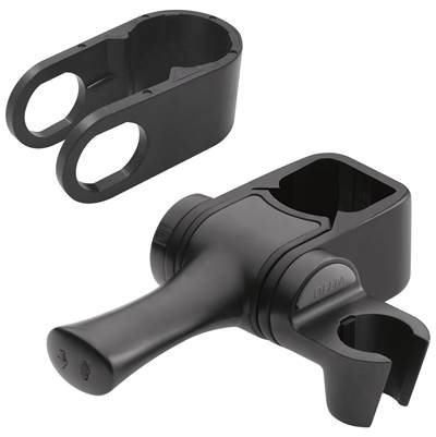 Delta Faucet Universal Showering Components ADA Grab Bar Hand Shower Mount - Matte Black