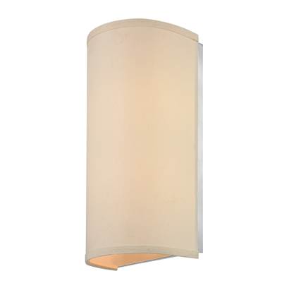 Dolan Design Fabbricato Wall Sconce in Beige Fabric