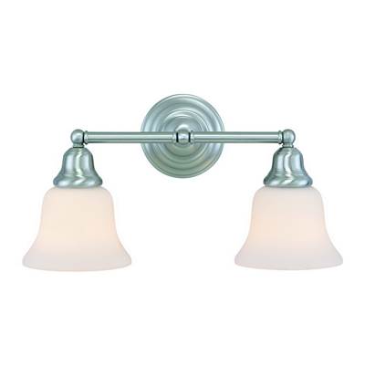 Dolan Design Brockport 2-Light Vanity in Satin Nickel