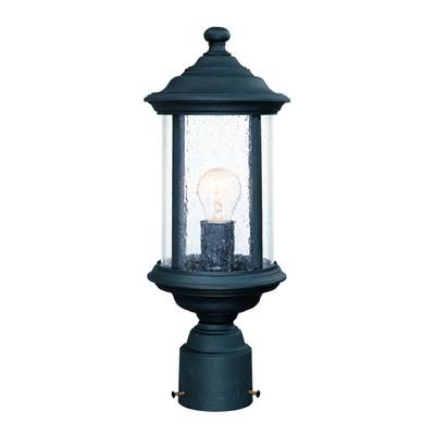 Dolan Design Walnut Grove 1-Light Post in Black