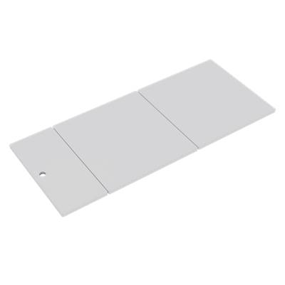 Elkay Reserve Selection Circuit Chef Cutting Board - 43-3/4" x 18-3/4" x 1/2" in White Polymer