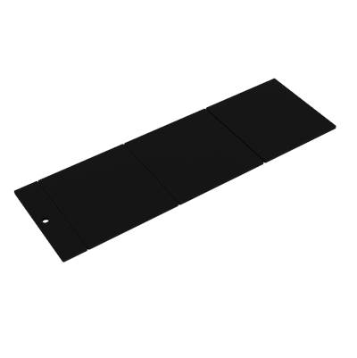 Elkay Reserve Selection Circuit Chef Cutting Board - 57-3/4" x 18-3/4" x 1/2" in Black Polymer