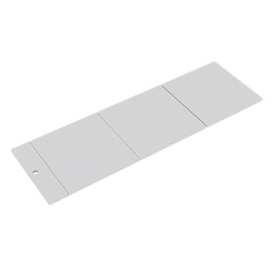 Elkay Reserve Selection Circuit Chef Cutting Board - 57-3/4" x 18-3/4" x 1/2" in White Polymer