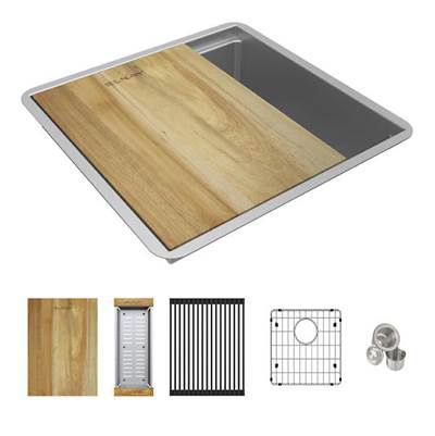 Elkay Reserve Selection Crosstown 17" - Single Bowl - Undermount Sink in Stainless Steel