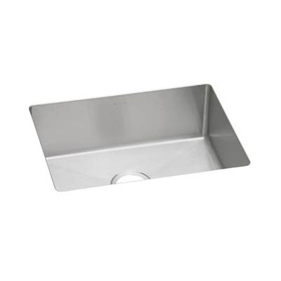 Elkay Reserve Selection Crosstown Single Bowl Undermount Kitchen Sink - 23.5" X 18.25" X 10" in 16 Gauge Stainless Steel