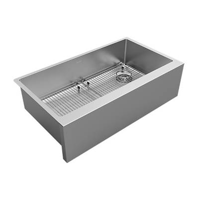 Elkay Reserve Selection Crosstown 35-7/8" x 20-14" x 9" - Undermount - Large Apron Front - Single Bowl Farmhouse Kitchen Sink