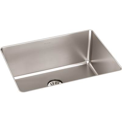 Elkay Reserve Selection Lustertone Iconix Undermount Kitchen Sink - 23-1/2'' x 18-1/4'' x 9'' - Single Bowl with Perfect Drain in Luminous Satin