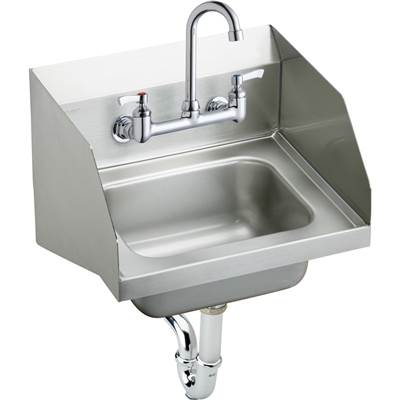 Elkay Hand Sink Complete in Buffed Satin