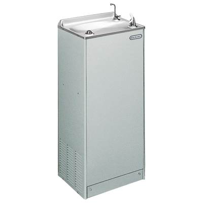 Elkay Hot and Cold Free Standing Water Cooler - Non-Filtered Refrigerated - 8 GPH in Light Gray Granite