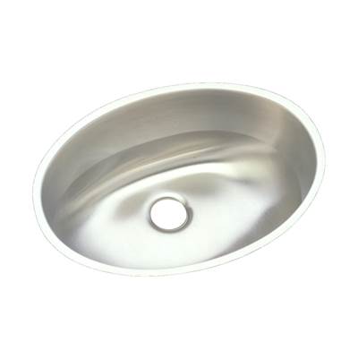 Elkay Asana 18 Gauge Undermount Bathroom Sink - 18" x 14" x 6" - Single Bowl in Lustrous Satin