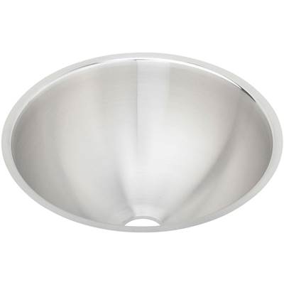 Elkay Asana 18 Gauge Undermount Bathroom Sink - 18.375" x 18.375" x 8" - Single Bowl in Lustrous Satin