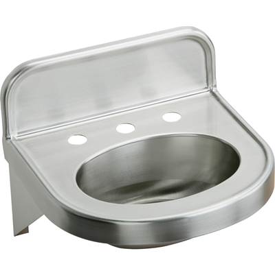 Elkay Lavatory Sink in Buffed Satin