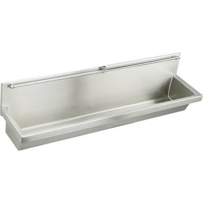 Elkay Urinal Complete in Buffed Satin
