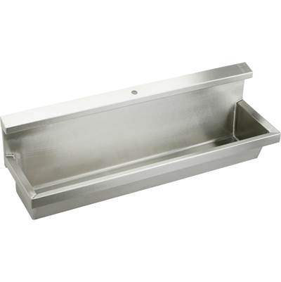 Elkay Urinal Complete in Buffed Satin