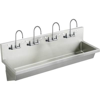 Elkay Wash Sink 21.9" Complete in Buffed Satin