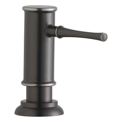Elkay Soap/Lotion Dispenser - 2-1/8'' X 5-1/16'' X 3-1/2'' in Antique Steel