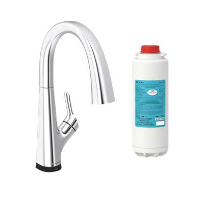 Elkay Avado Single Hole Kitchen Faucet - Single Lever - 2-in-1 Filtration in Chrome