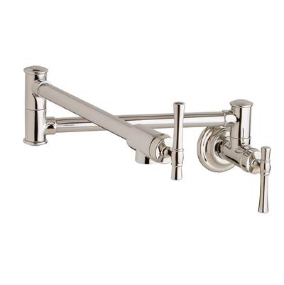 Elkay Explore™ Wall Mount Pot Filler - 4.0 GPM in Polished Nickel