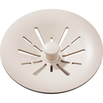 Elkay Quartz Perfect Basket Strainer in Putty