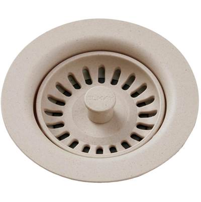 Elkay Strainer Drain Fitting in Putty