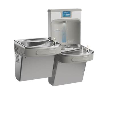 Elkay Enhanced Filtered Bottle Filling Station - Bi-Level ADA Cooler - Refrigerated in Stainless Steel
