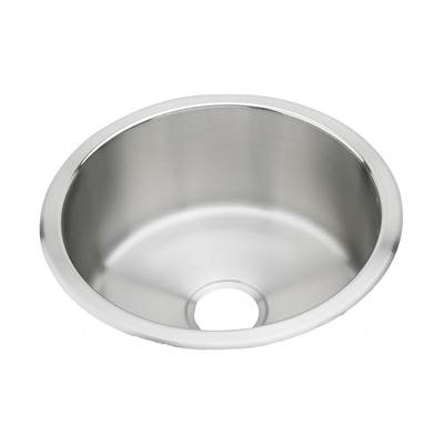 Elkay Asana® Stainless Steel Drop-in Bar Sink - 18-3/8'' x 18-3/8'' x 8'' - Single Bowl in Lustrous Satin
