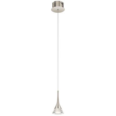 Elan Kabru LED Mini Pendant in Brushed Nickel