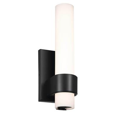Elan Izza Wall Sconce - 13.25" - 1-Light in Matte Black
