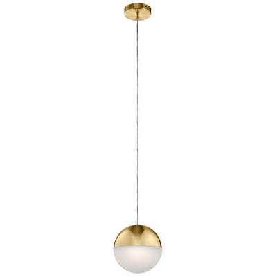 Elan Moonlit LED Mini Pendant in Champagne Gold