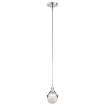 Elan Kiss LED Mini Pendant in Chrome