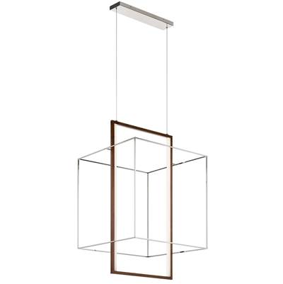 Elan Viho Foyer Chandelier in Polished Nickel