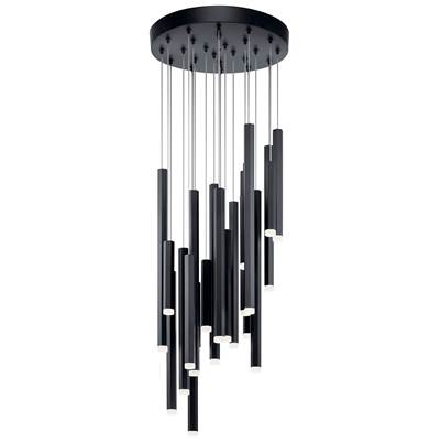 Elan Soho Cluster Pendant - 24 Light LED in Black