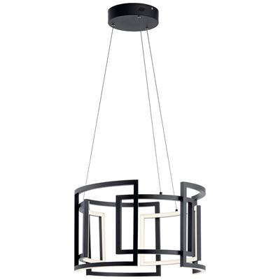 Elan Melko Chandelier in Black