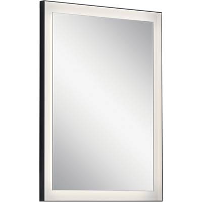 Elan Ryame LED Mirror in Matte Black
