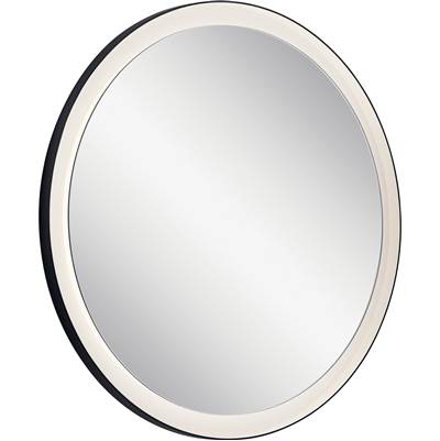 Elan Ryame LED Mirror in Matte Black