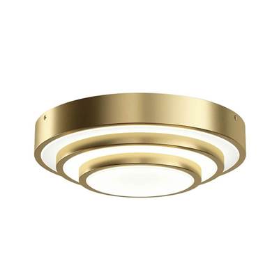 Elan Dombard Flush Mount in Champagne Gold
