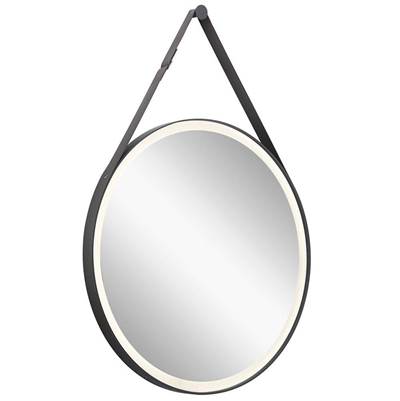 Elan Martell LED Mirror in Matte Black