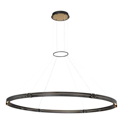 Eurofase Admiral Chandelier - 62'' in Gold Black Mix