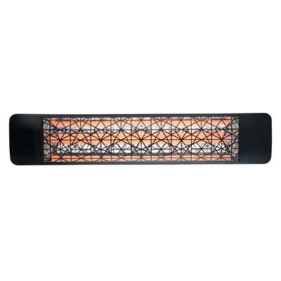 Eurofase Ef15120B4 Single Element Electric Patio Heater - 1500 Watt - 39 Inch in Black