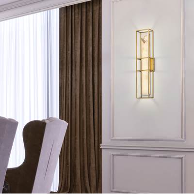 Eurofase Blakley Outdoor Sconce - 24'' in Matte Gold